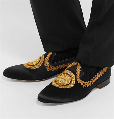 versace loafers men